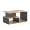 COUCHTISCH Hasso Goldkraft Eiche/Anthrazit 90 x 49.4 cm - Anthrazit/Eiche Wotan, Holzwerkstoff (49.4/90/43.8cm) - Vicco