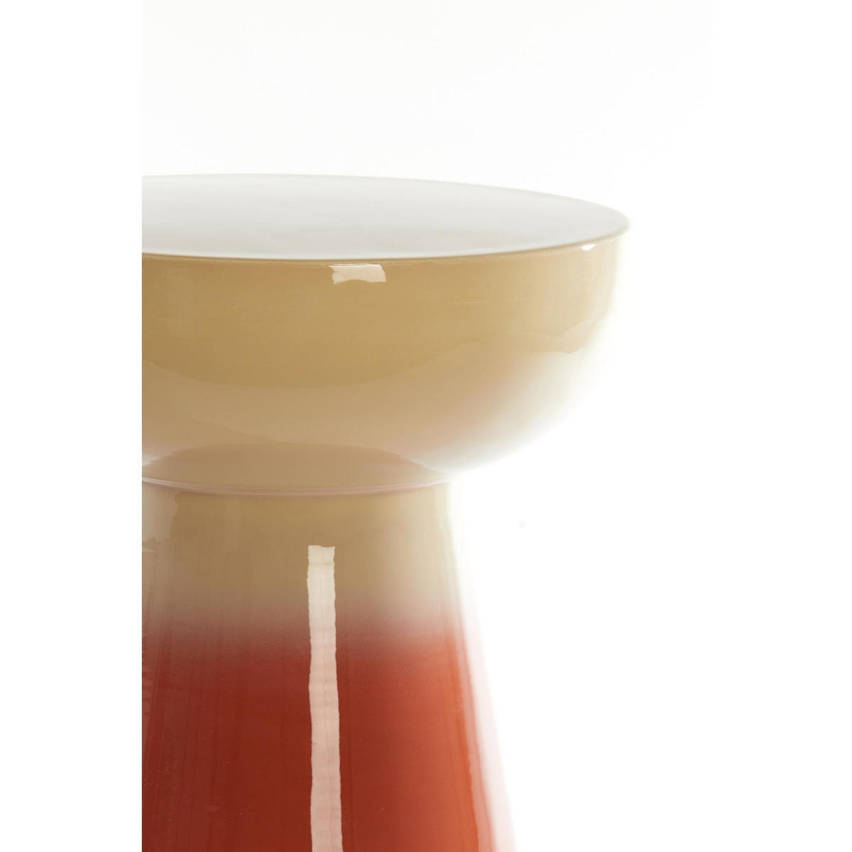 BEISTELLTISCH Rovini Weiß 35/35/40.5 cm - Weiß, Metall (35/35/40.5cm) - Light & Living