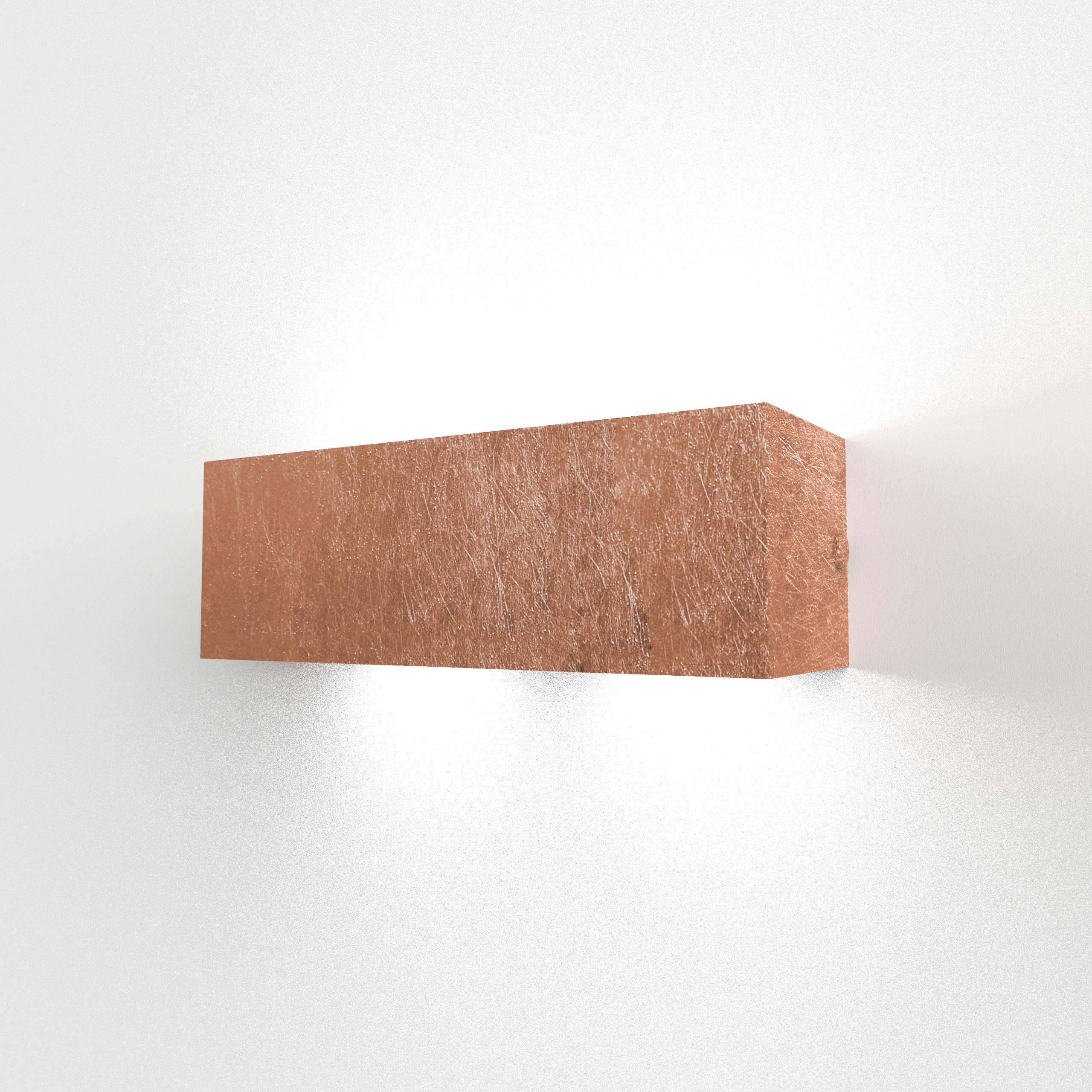 WANDLEUCHTE - Kupferfarben, Metall (30/10/10cm) - Lumicom