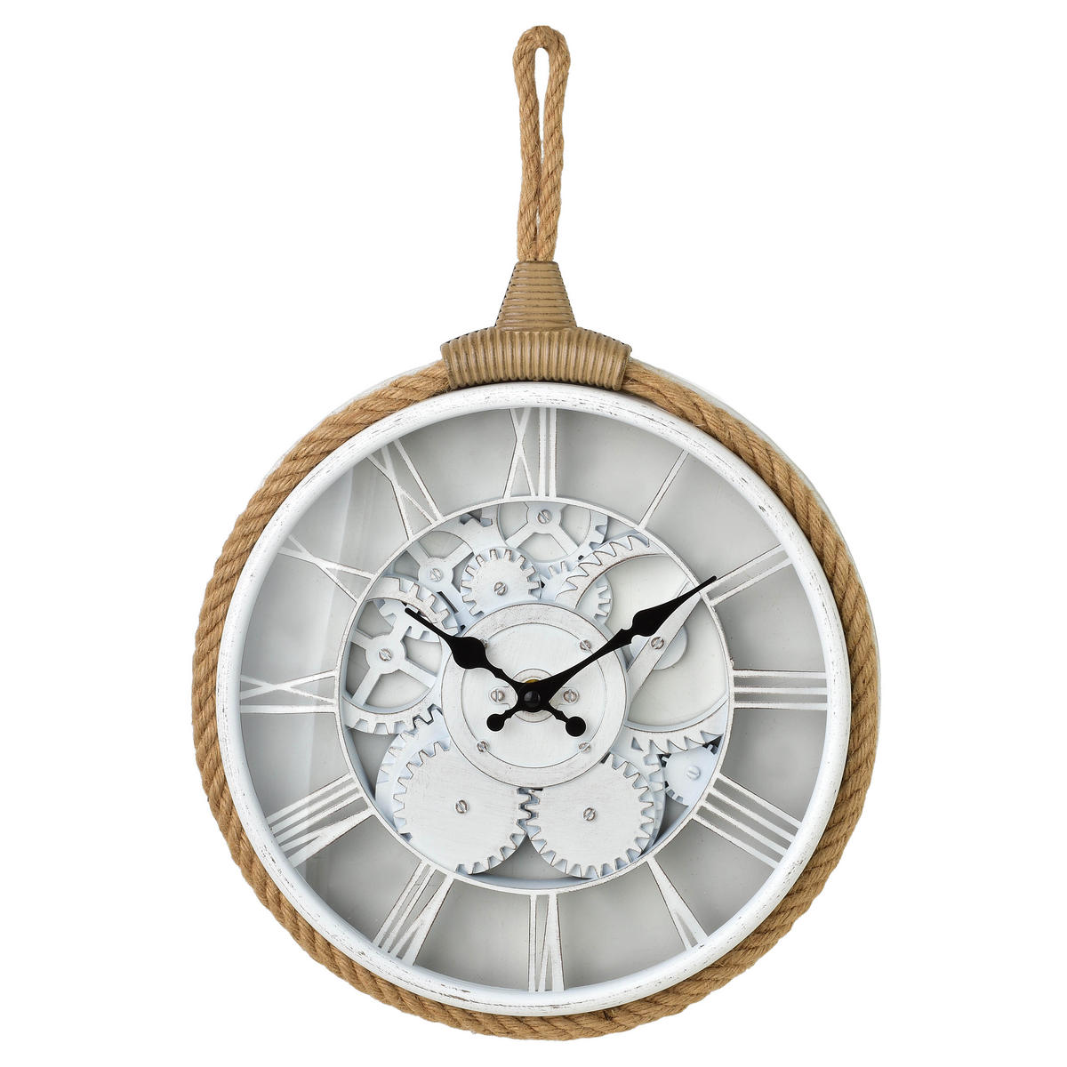 WANDUHR Ramsey Weiß 33x30x5 cm Kunststoff - Weiß, Kunststoff (5/33/30cm) - Mondex