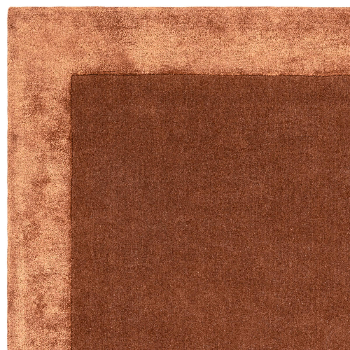 TEPPICH modern handgefertigt TOSCA Orange 120 x 170 cm - Orange, Naturmaterialien (120/170cm) - Novatrend
