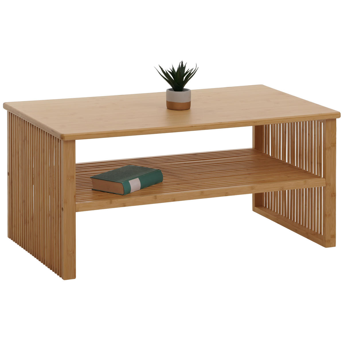 COUCHTISCH eckig Braun - Braun, Holz (55/97/46cm) - MCW