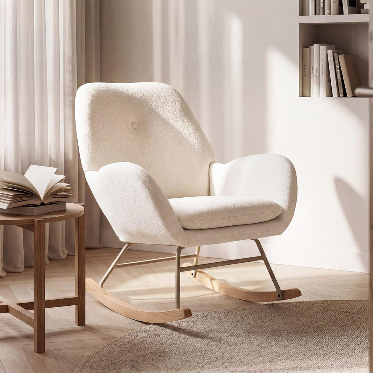 STILLSTUHL Becca Beige 67 cm x 88 cm - Beige, Textil (67/88/70cm) - Klast Home