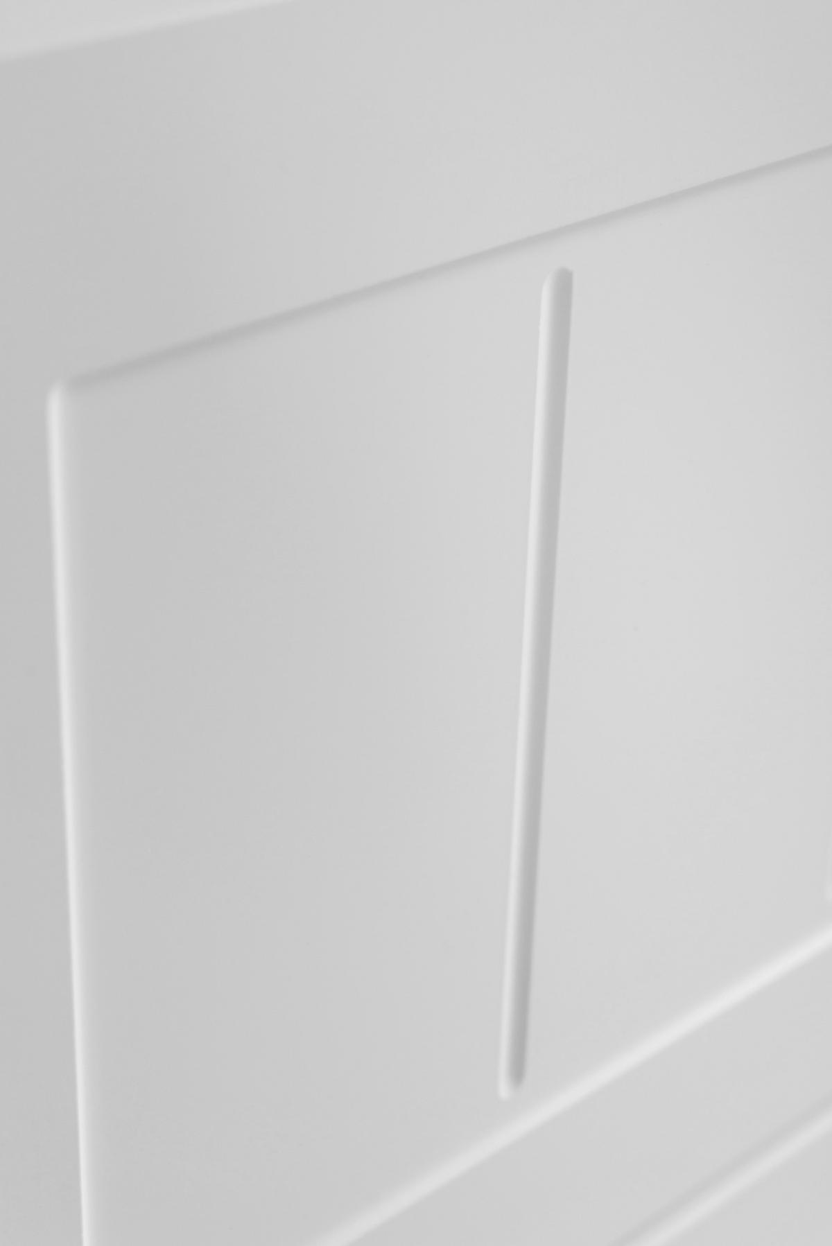 WASCHBECKUNTERSCHRANK GUSTO 120 cm mit Arbeitsplatte Farbe: Eiche Craft Mattweiß - Eichefarben/Weiß, Holzwerkstoff (120/58/46cm) - Rodan