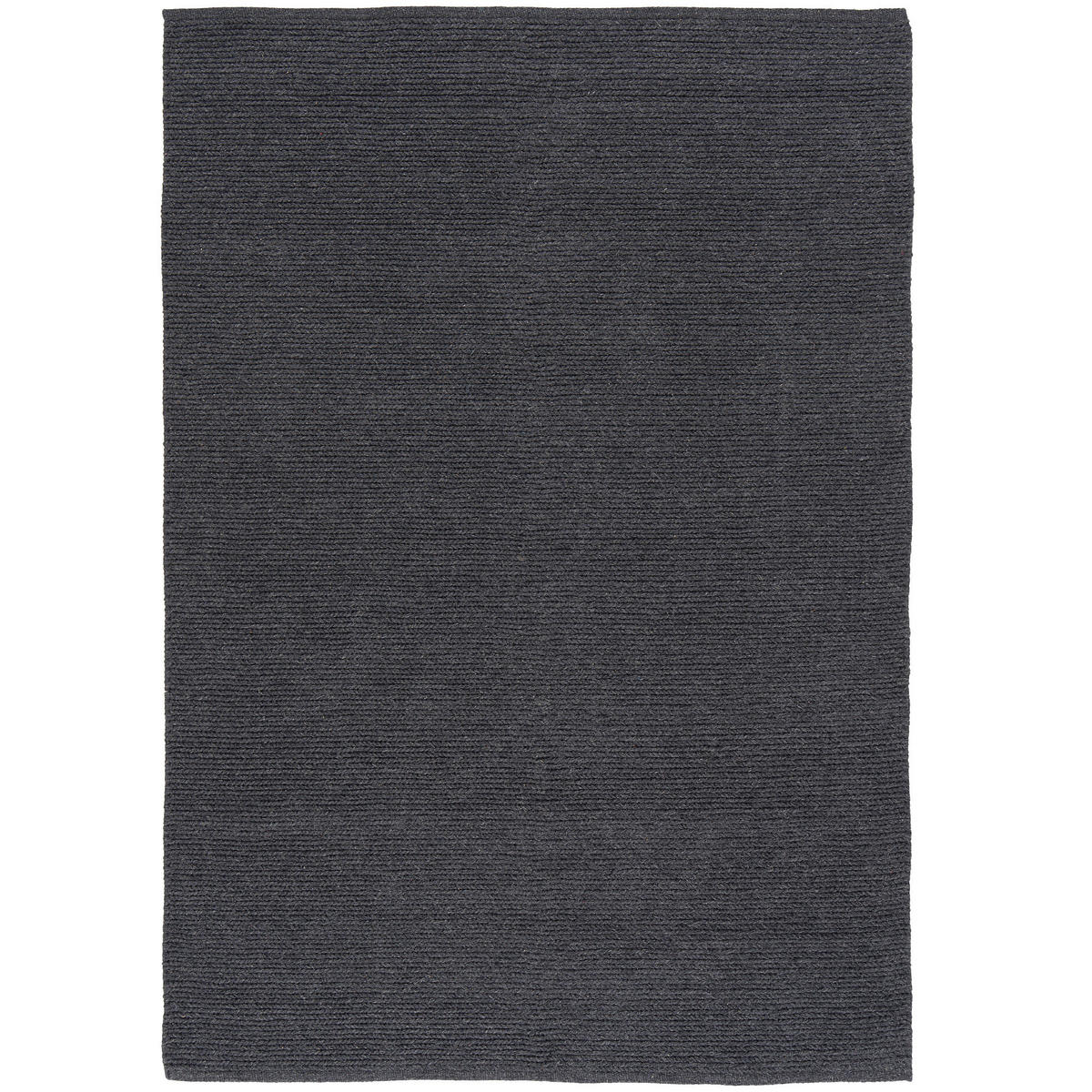 NATUR TEPPICH WOLLE SKARA - Anthrazit, Naturmaterialien (140/200cm) - Pergamon