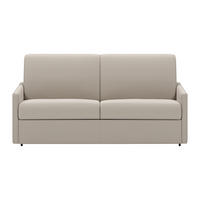 SCHLAFSOFA - 2 Personen - stoff - beige Calife - Beige, Textil (150/85/223cm) - Vente-Unique