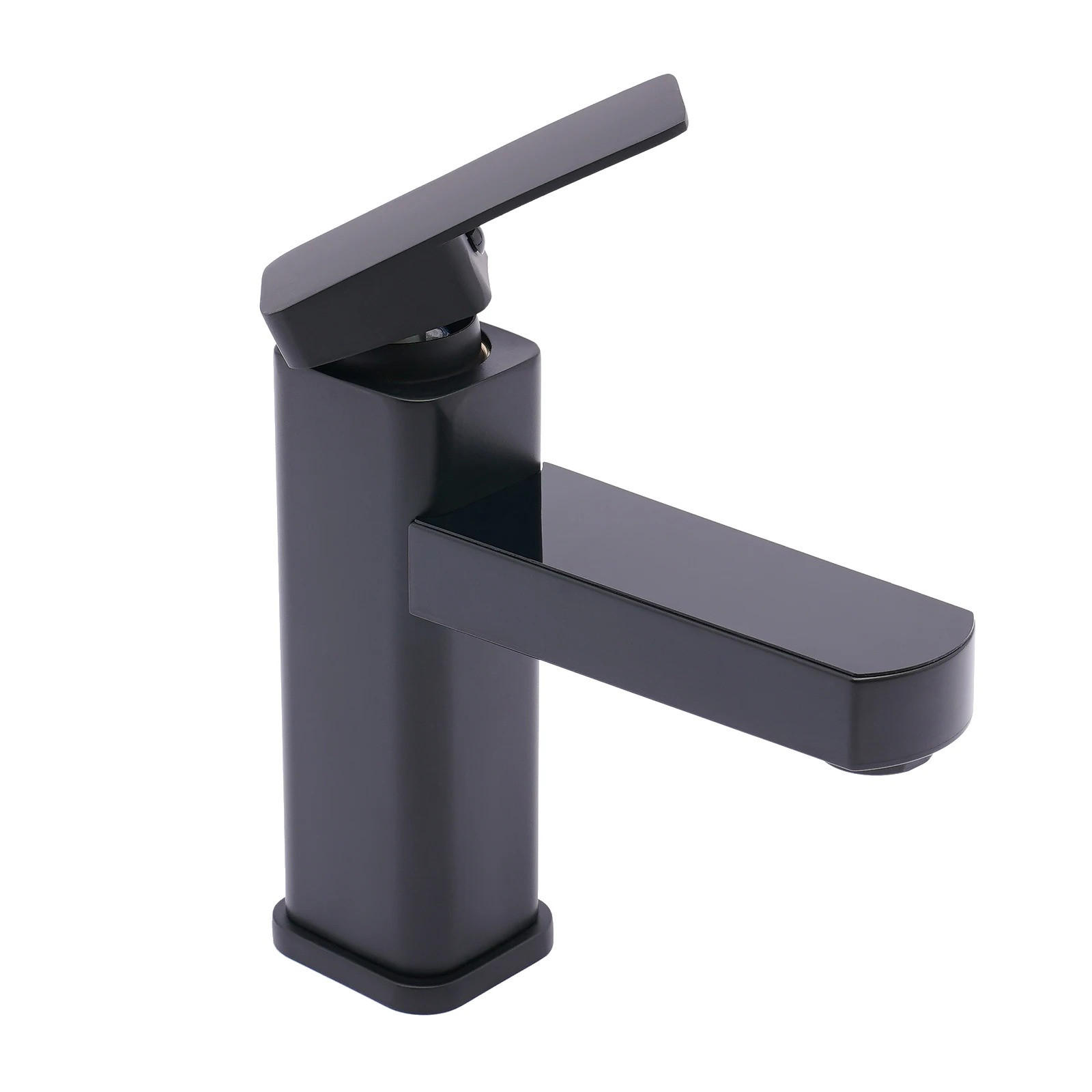 WASCHTISCHARMATUR mit digitalem Display, Schwarz - Schwarz, Metall (10.5/17.5/5cm) - Kaket