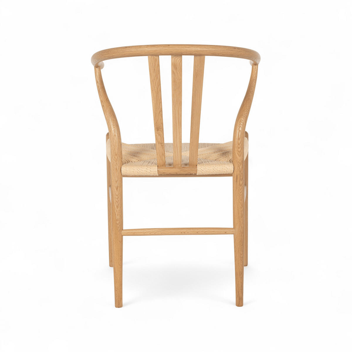 STUHL-SET 2 Stück in Rattan / Eiche Wildeiche - Braun, Holz/Papier (52/78/58cm) - Furnhouse