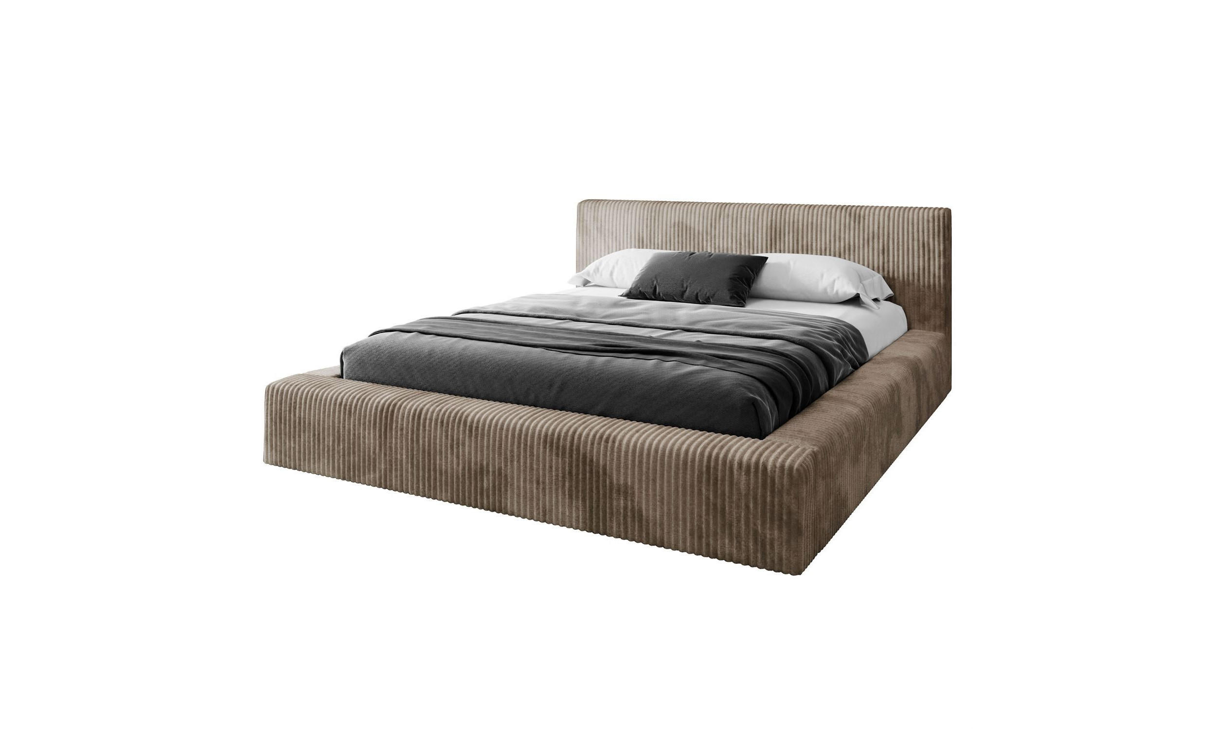 Lookway Polsterbett Braun 160x200 cm