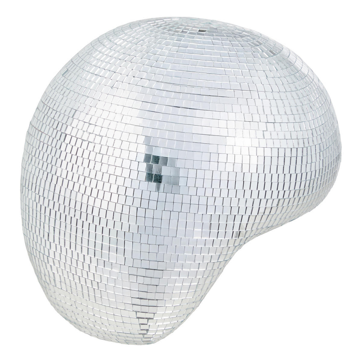 DEKO-KUGEL Disco Melting - Glas/Kunststoff - Silber - Silberfarben, Glas/Kunststoff (20/19/19cm) - Butlers