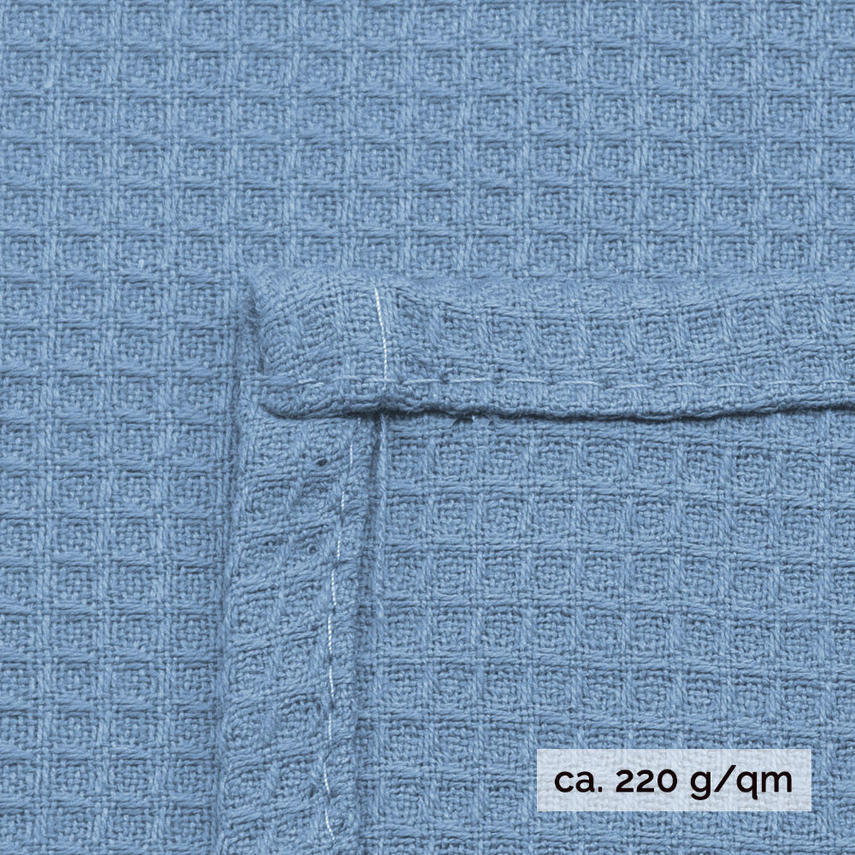 KUSCHELDECKE, 150x200 cm, 100% Baumwolle, Blau - Petrol, Textil (150/200cm) - Zollner