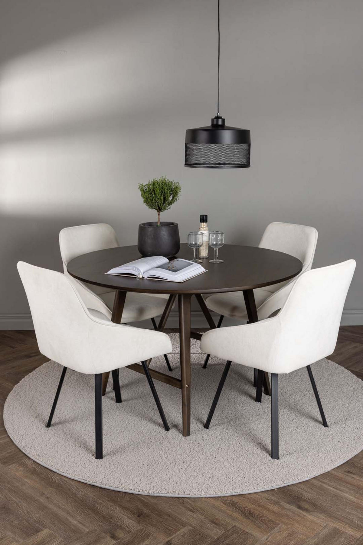 TISCHGRUPPE Braun - Braun, Holzwerkstoff (100/75/100cm) - ebuy24