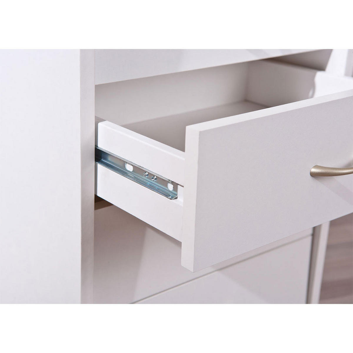 KOMMODE Weiß - Weiß, Holzwerkstoff (40/65/36cm) - ebuy24