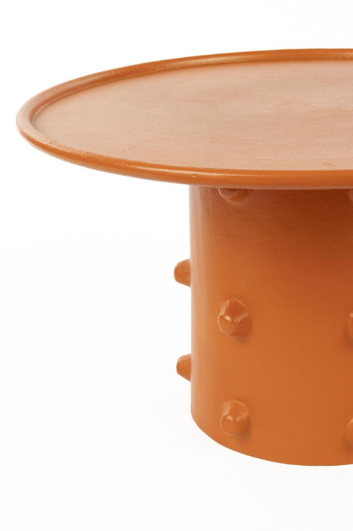 COUCHTISCH Pinch Me Rond 59 cm Oranje - Orange, Metall (59/59/34cm) - Bold Moneky