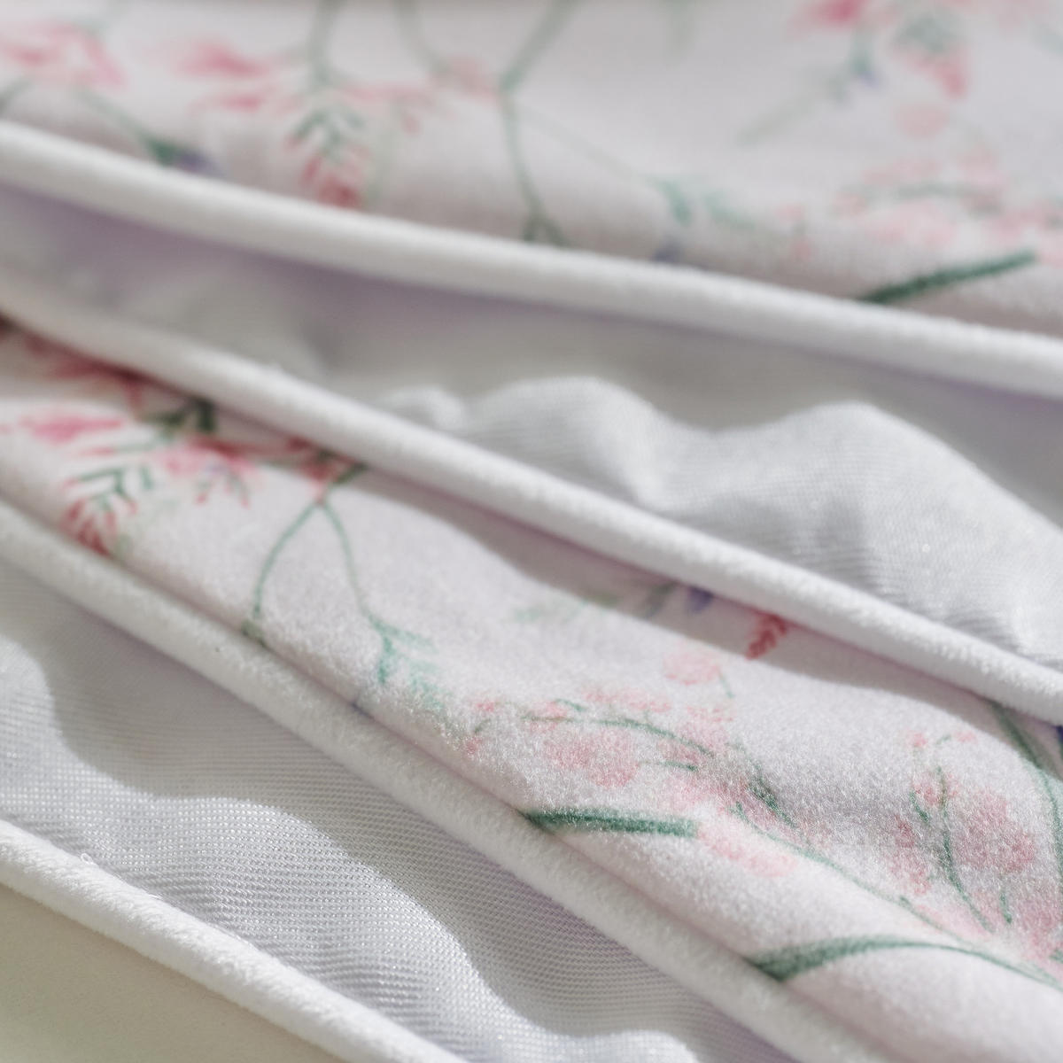 TISCHLÄUFER Kirossi - Hellrosa, Textil (180/35/1cm) - home&you