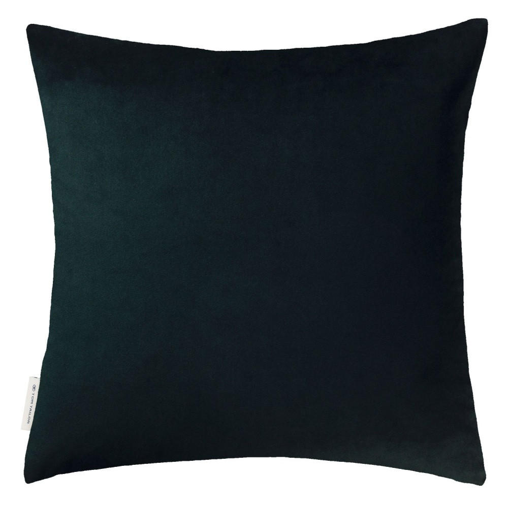 ZIERKISSENHÜLLE FrenchVelvet Quilt grün 45x45cm - Grün, Textil (45/45cm) - Tom Tailor