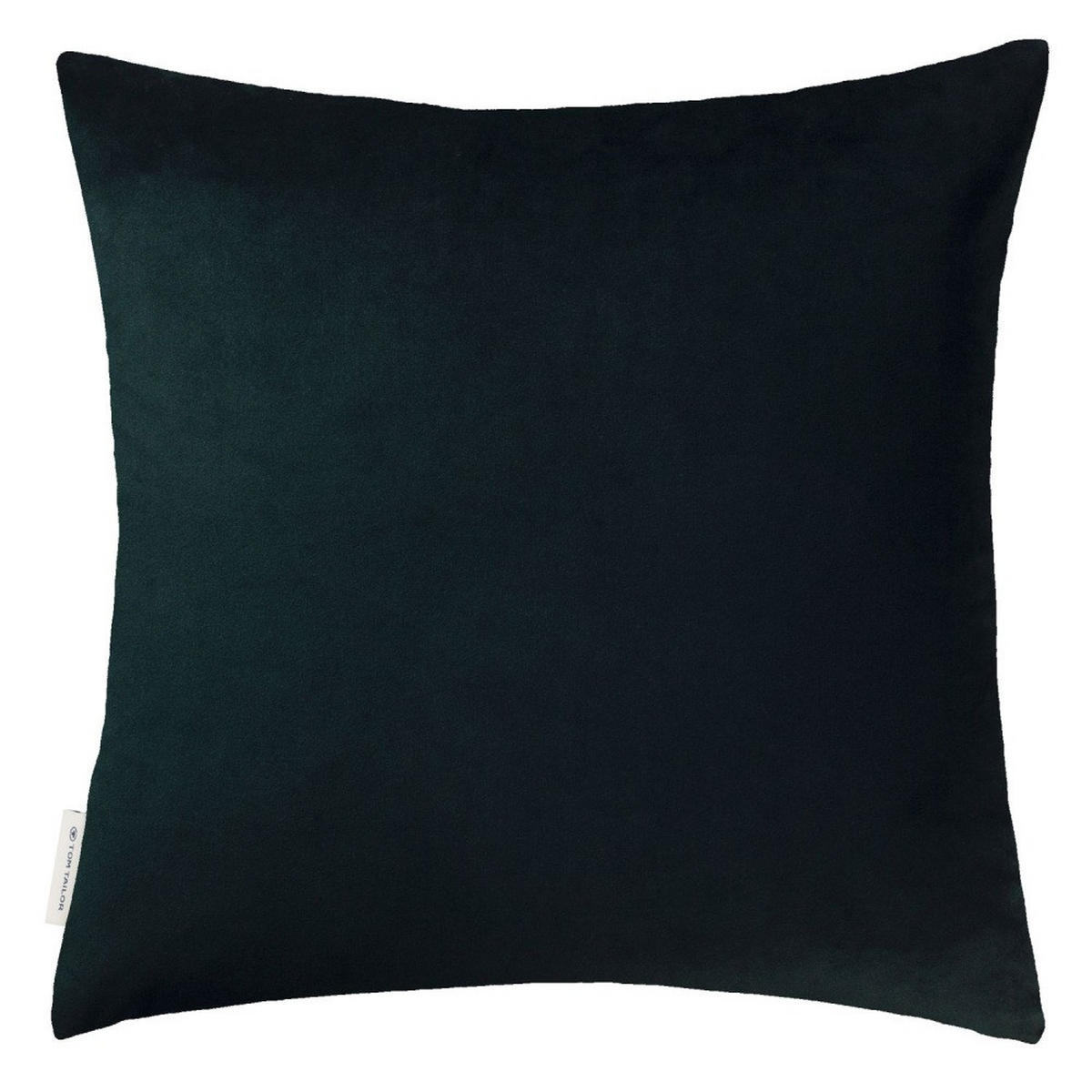 ZIERKISSENHÜLLE FrenchVelvet Quilt grün 45x45cm - Grün, Textil (45/45cm) - Tom Tailor