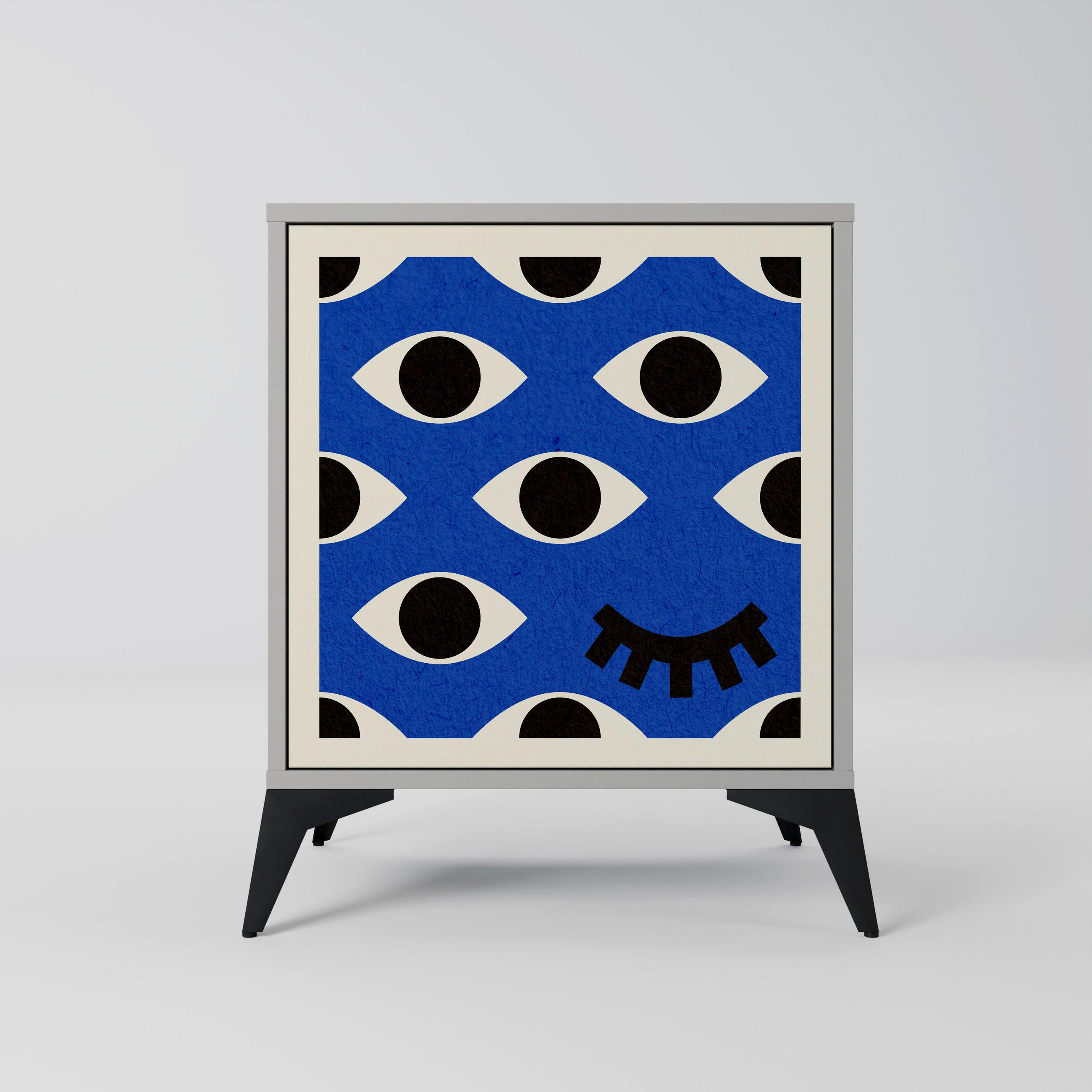 SpaceRebels Sideboard Grau 57.5x70.5x42 cm