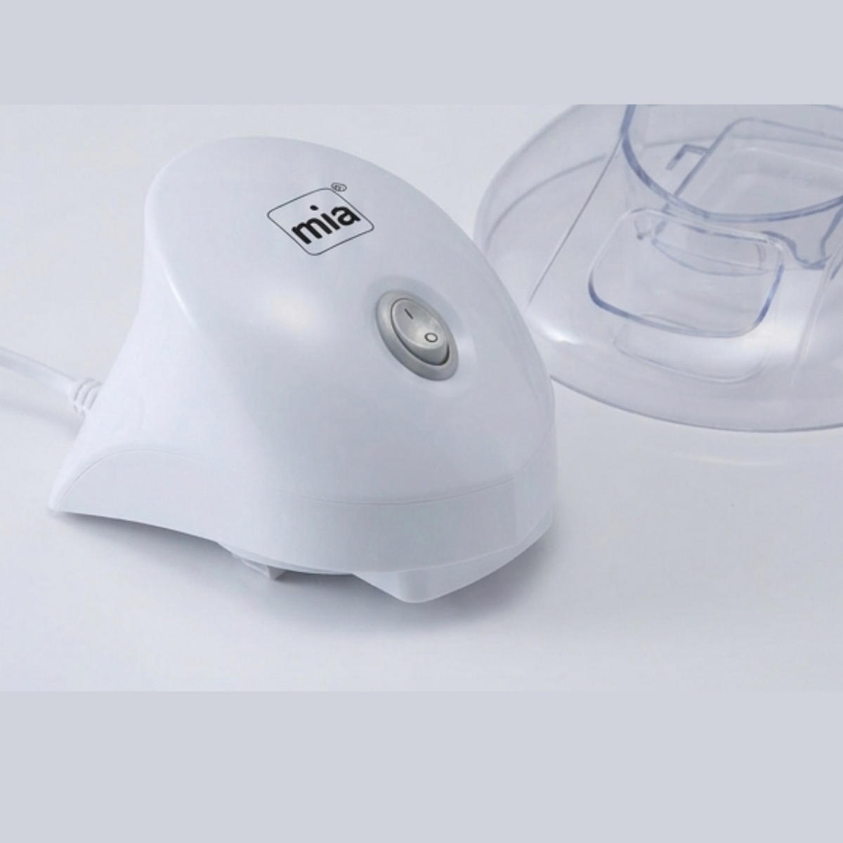 EISMASCHINE Perfect Mix Weiß 1,2 L 4in1 - Weiß, Kunststoff (20/22/20cm) - Mia