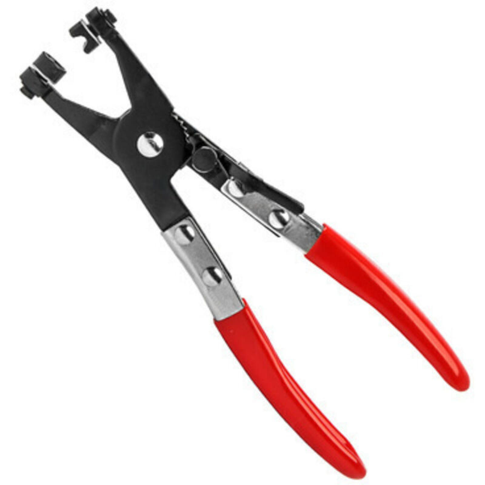 SCHLAUCHSCHELLENZANGE – zum Aus- und Einbau von Schlauchschellen - Rot, Metall (22/8/1cm) - DCA