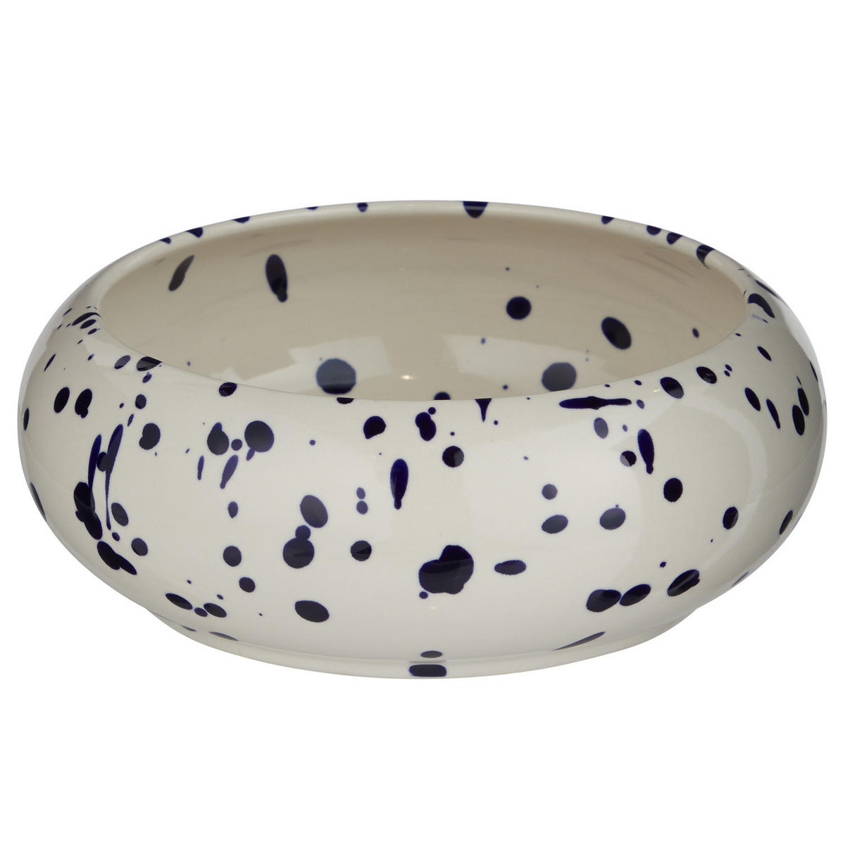 SCHALE Boogy Splash 700ml - Dunkelblau, Keramik (16/16/6cm) - Butlers