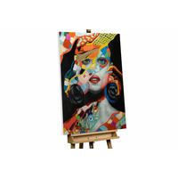 ACRYLBILD HANDGEMALT 75/100 cm - Multicolor, Holz/Textil (75/100cm) - KUNSTLOFT