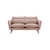 SOFA Layla 2,5-Sitzer-Velluto 14 - Lila, Holz/Textil (197/95/98cm)