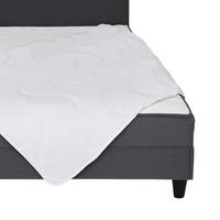 STEPPBETT Ganzjahr ca. 135 x 200 cm - Weiß, Textil (135/200cm) - Bestlivings