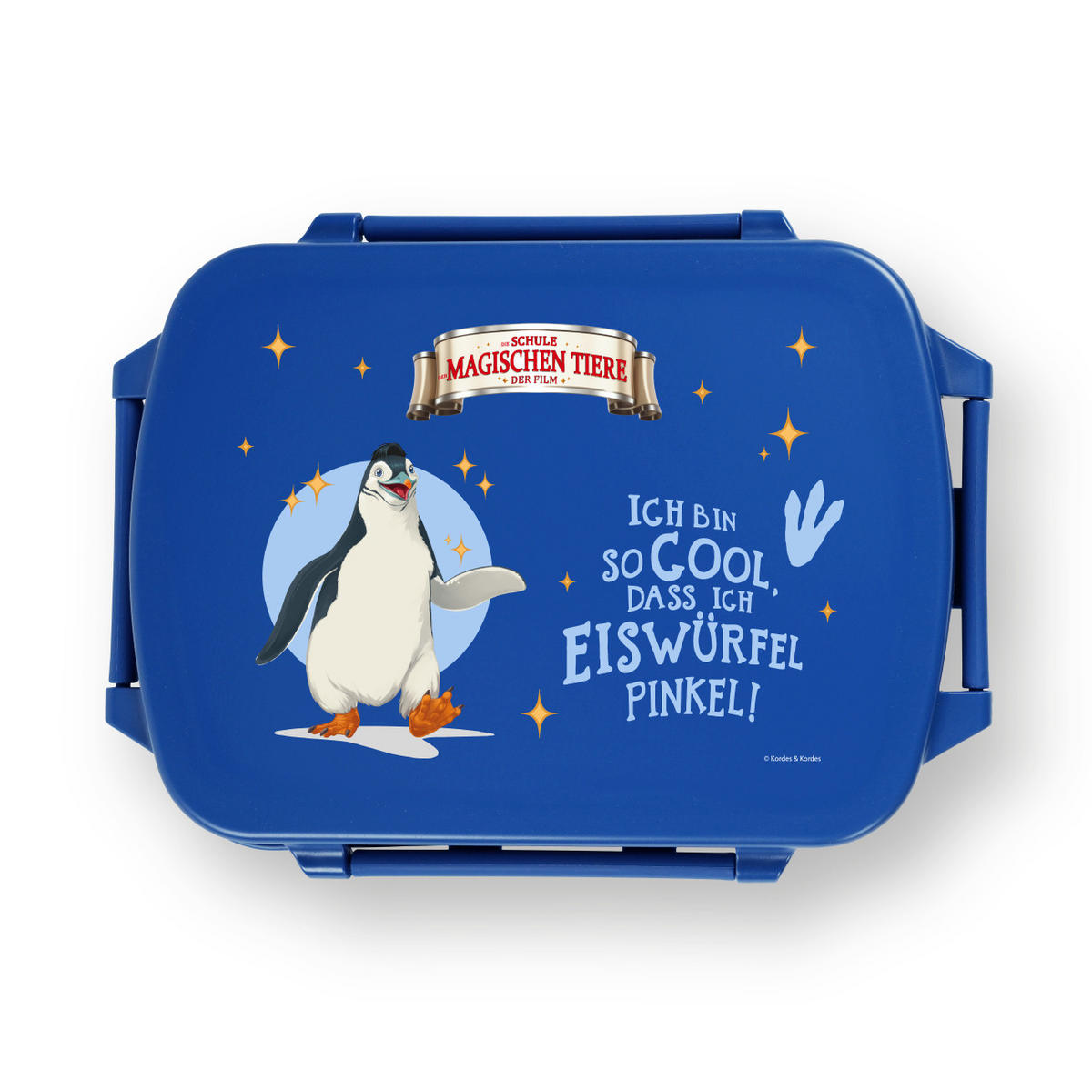 BROTDOSE Kinder mit Fächern - Blau, Kunststoff (15.5/7.2/20.3cm) - Stoneline
