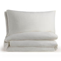 BETTWÄSCHE Musselin, 100% Baumwolle, 2x 135/200 cm & 2x 40/60 cm, Beige - Beige, Textil (135/200cm) - Blumtal