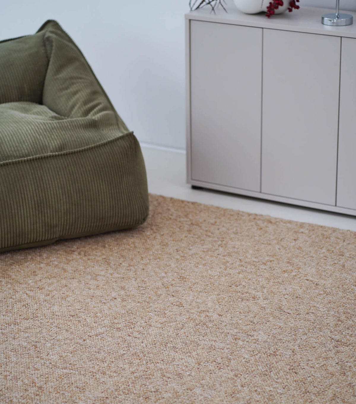 INDOORTEPPICH Loop - Beige, Kunststoff (200/290cm) - Mokebo