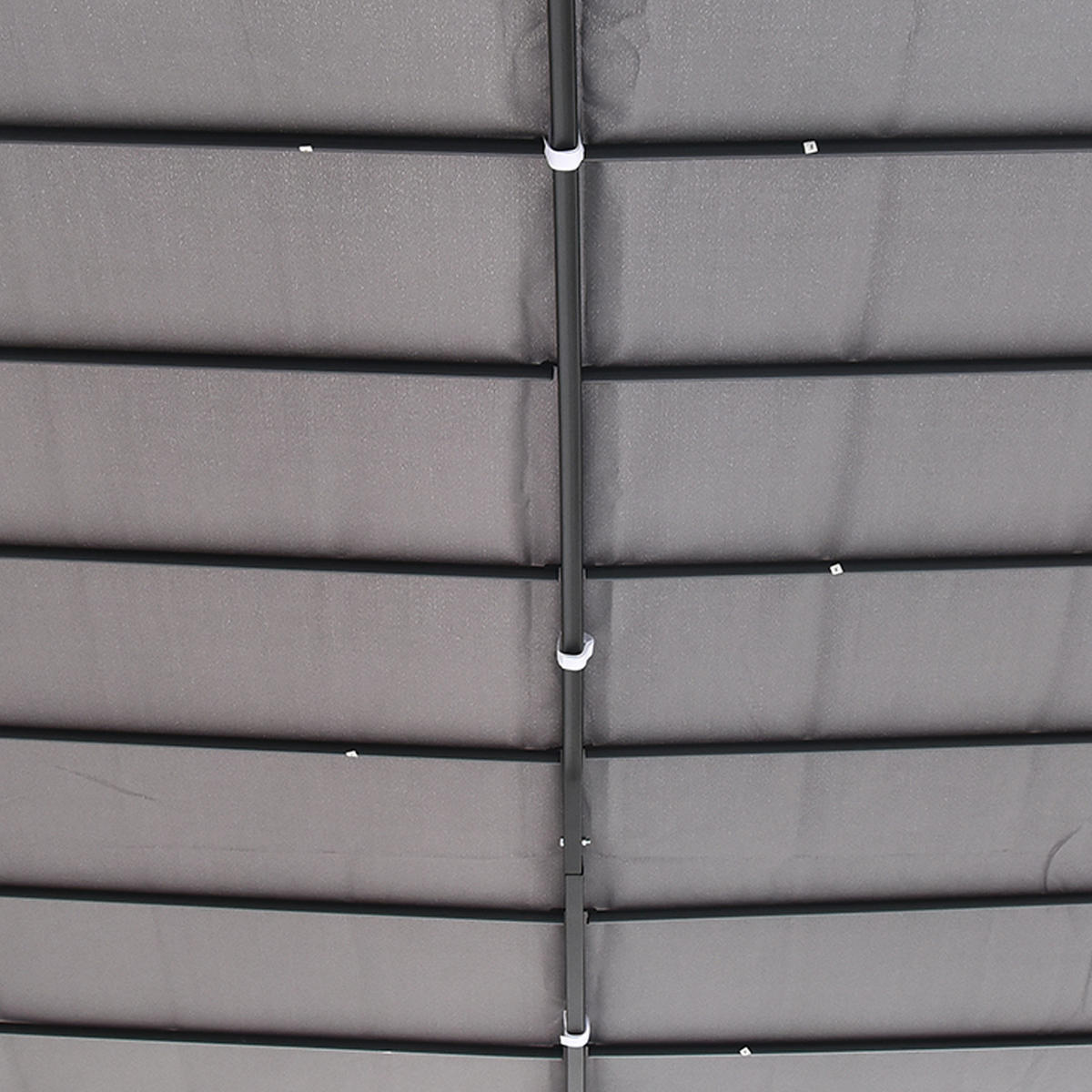 PERGOLA Gartenpavillon Metall Grau - Grau, Kunststoff/Metall (297/250/297cm) - Outsunny