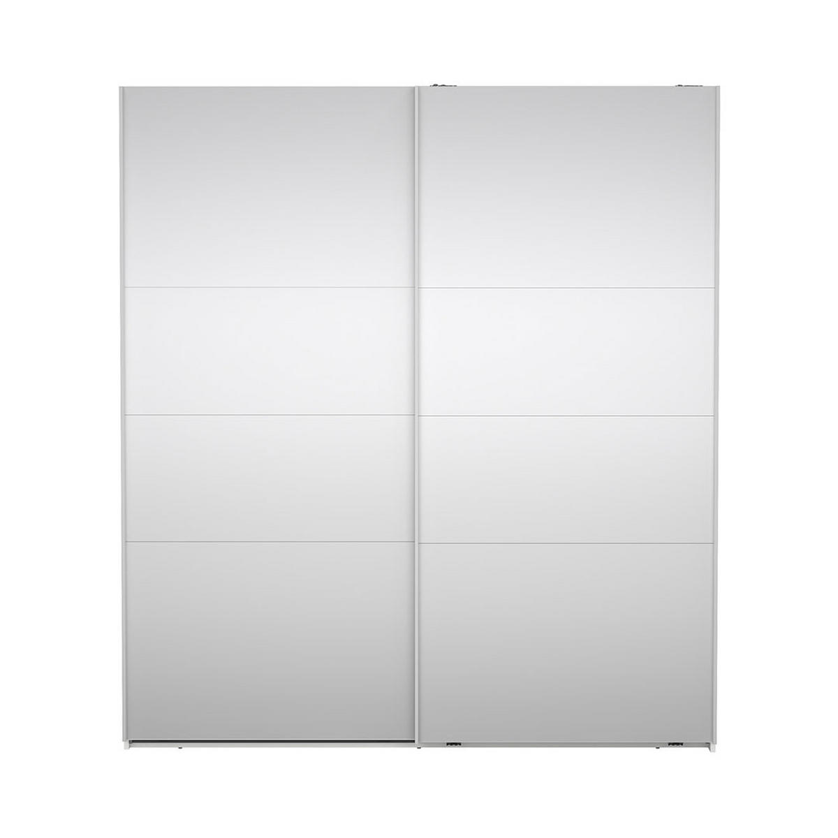 SCHIEBETÜRENSCHRANK, Catania, Weiß, Holzwerkstoff, 179 x 67 x 201 cm - Weiß, Holzwerkstoff (179/201/67cm) - ebuy24