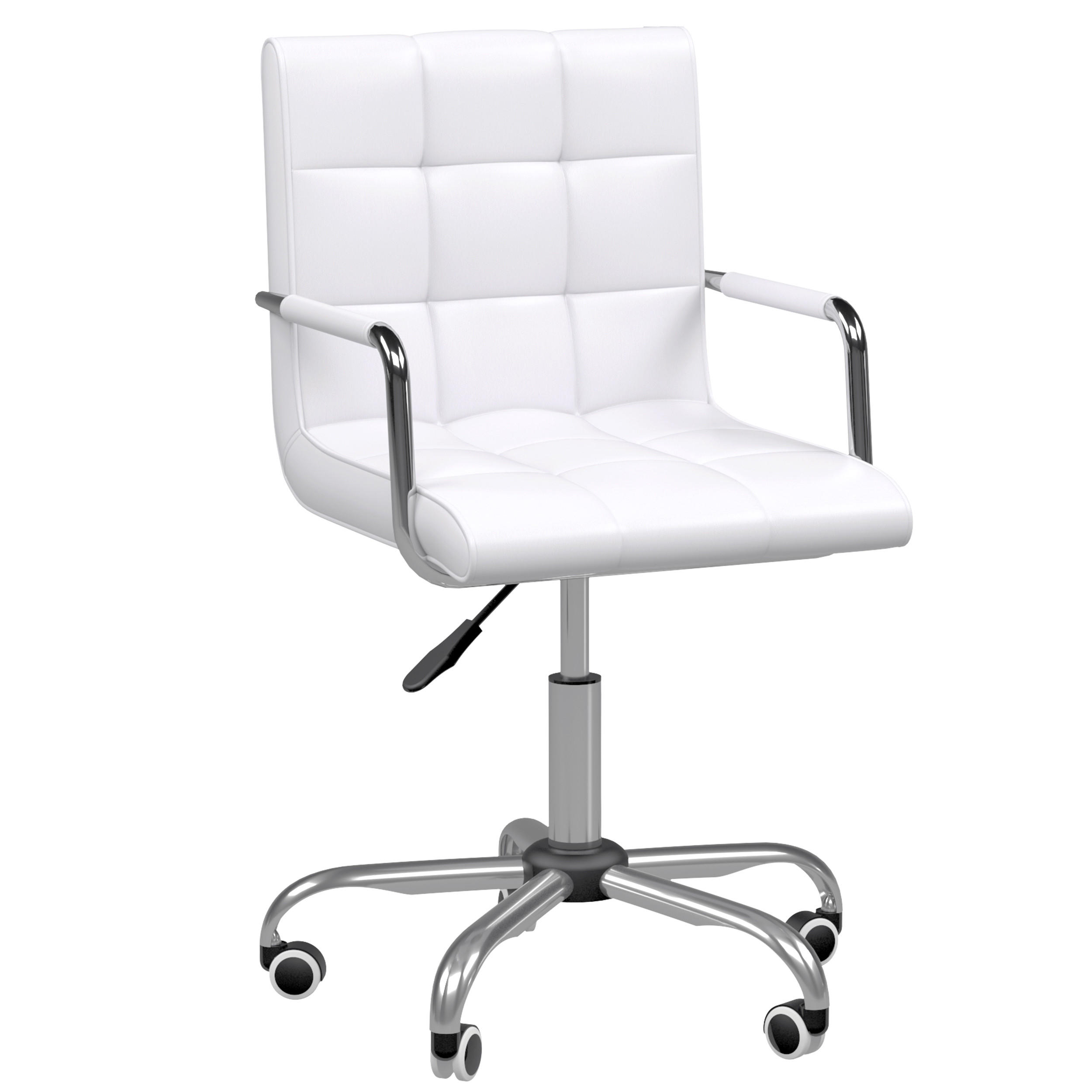 BÜROSTUHL Weiss - Weiß, Kunststoff/Metall (52.5/99/54cm) - Jamb