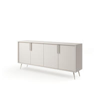 KOMMODE: Kaschmir, 186,5 x 82,6 x 40 cm - Kaschmir, Holzwerkstoff (186.5/82.6/40cm) - 3XE LIVING
