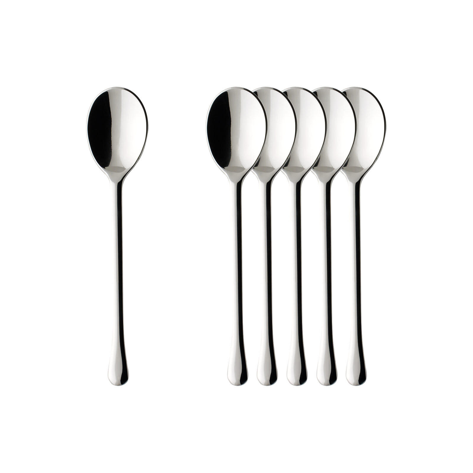 ESPRESSOLÖFFEL Udine edelstahl 10,6 cm 6er Set - Silberfarben, Metall - Villeroy & Boch