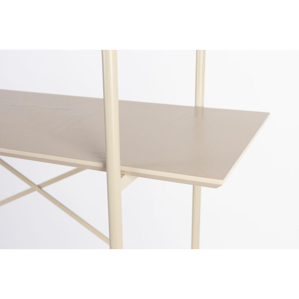 STANDREGAL Marcio Kast/ Beige - Schwarz, Holzwerkstoff (120/180/40cm) - Housecraft Living