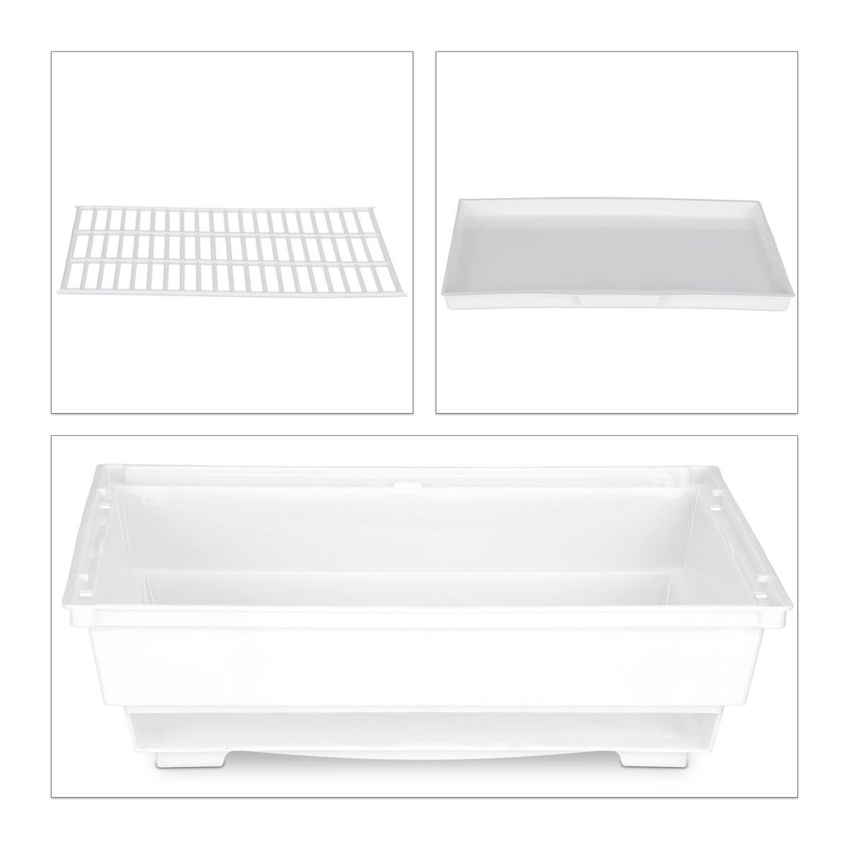 VOGELKÄFIG - Multicolor, Kunststoff/Metall (34.5/49.5/31cm) - Relaxdays