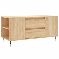 COUCHTISCH Sonoma-Eiche 102x44,5x50 cm Holzwerkstoff - Braun, Holzwerkstoff (44.5/102/50cm) - furnicato