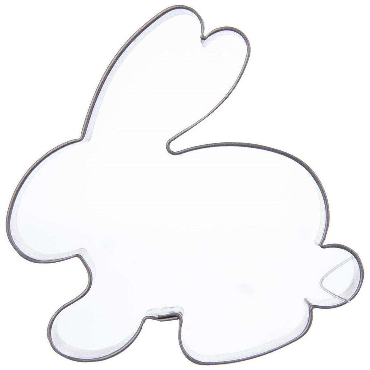 AUSSTECHFORM-SET Ostern 3-teilig Silber - Silberfarben, Metall (6/1.7/6cm) - Orion 