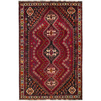 TEPPICH Gashgai Rot 271/173 cm Schurwolle - Rot, Textil (173/271cm) - Looma