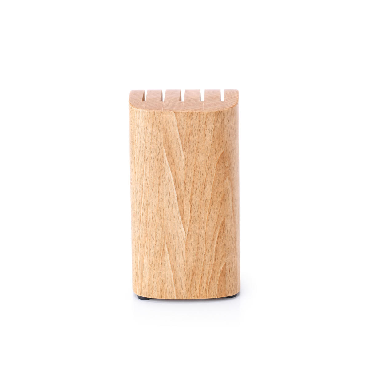 MESSERBLOCK Profile aus Holz, für 5 Messer, Matt Steel - Silberfarben, Metall (11.9/24.2/14cm) - Brabantia