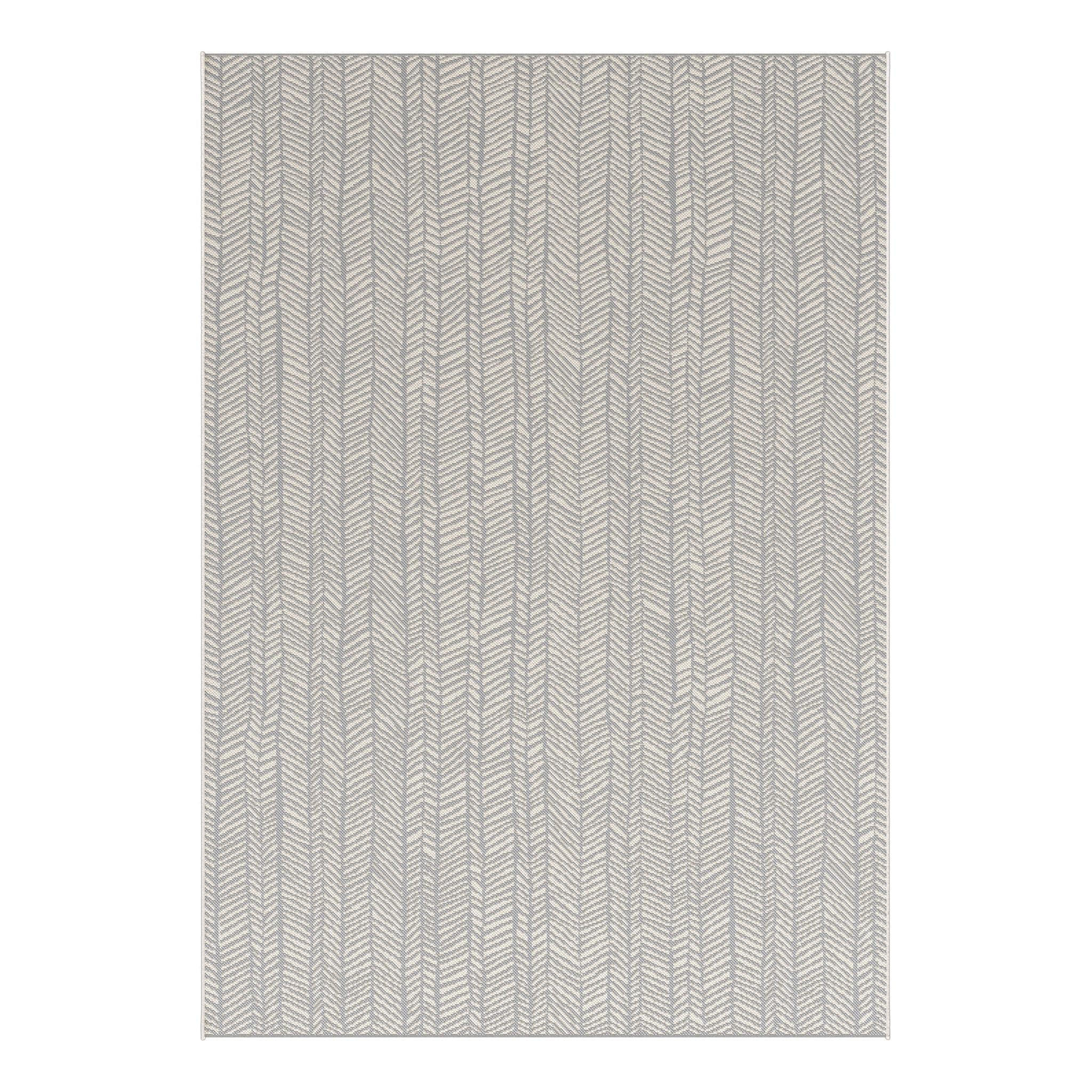 TEPPICH für Innen und Außen grau - Grau, Textil (160/230cm) - AFK Living