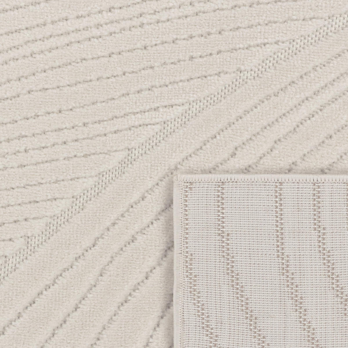 OUTDOORTEPPICH 60/100 cm Cotton 242 - Creme, Textil (60/100cm) - Paco Home