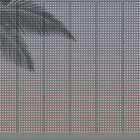 FOTOTAPETE Palmblätter 424 x 280 cm - Lila, Papier (424/280cm) - Sanders & Sanders