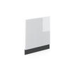 FRONTBLENDE R-Line Weiß Hochglanz 60 cm ohne AP - Weiß Hochglanz/Anthrazit, Holzwerkstoff (60/57.2/1.6cm) - Vicco