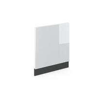 FRONTBLENDE R-Line Weiß Hochglanz 60 cm ohne AP - Weiß Hochglanz/Anthrazit, Holzwerkstoff (60/57.2/1.6cm) - Vicco
