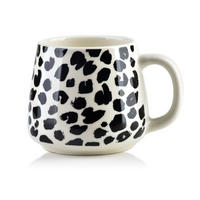 BECHER Wild Weiß 13/8.5/9 cm Keramik - Weiß, Keramik (0.5L) - Mondex