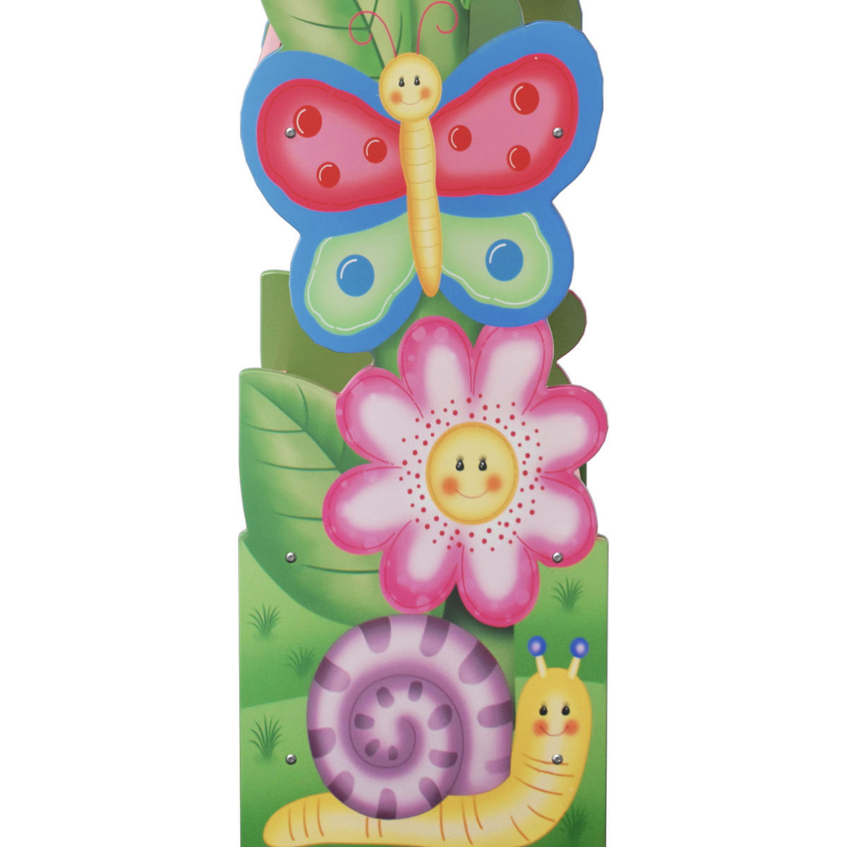 KINDER-BÜCHERREGAL, Mehrfarbig, 97cm - Multicolor, Holzwerkstoff (29/97/56cm) - Teamson Kids