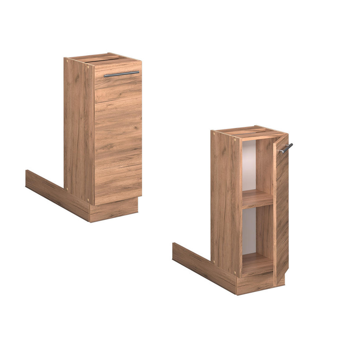 Honigeiche, Holzwerkstoff (30/82/70cm) - Vicco